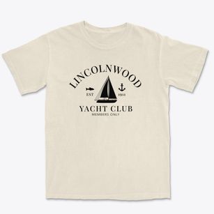 Lincolnwood Illinois Yacht Club Premium Heavyweight T-shirt