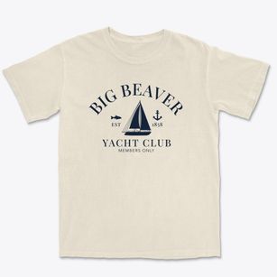 Big Beaver Pennsylvania Yacht Club Premium Heavyweight T-shirt