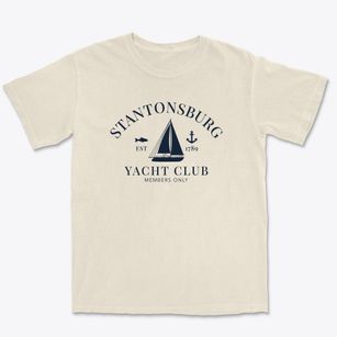 Stantonsburg North Carolina Yacht Club Premium Heavyweight T-shirt