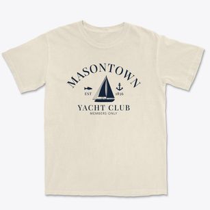 Masontown West Virginia Yacht Club Premium Heavyweight T-shirt