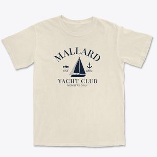 Mallard Iowa Yacht Club Premium Heavyweight T-shirt