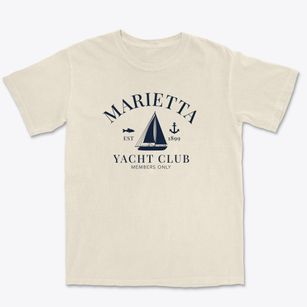 Marietta Minnesota Yacht Club Premium Heavyweight T-shirt