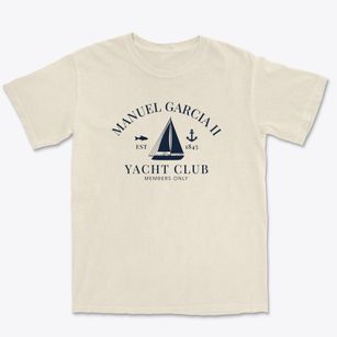 Manuel Garcia Ii Texas Yacht Club Premium Heavyweight T-shirt