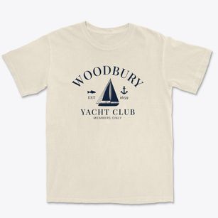 Woodbury Connecticut Yacht Club Premium Heavyweight T-shirt