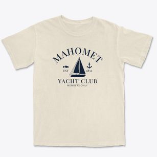 Mahomet Illinois Yacht Club Premium Heavyweight T-shirt