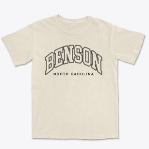Benson North Carolina Inline Premium Heavyweight T-shirt