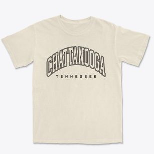 Chattanooga Tennessee Inline Premium Heavyweight T-shirt