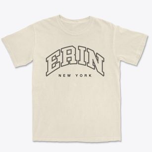 Erin New York Inline Premium Heavyweight T-shirt