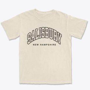 Salisbury New Hampshire Inline Premium Heavyweight T-shirt