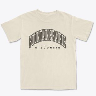 Fountain Prairie Wisconsin Inline Premium Heavyweight T-shirt
