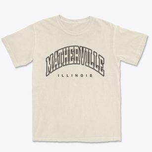 Matherville Illinois Inline Premium Heavyweight T-shirt