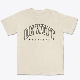 De Witt Nebraska Inline Premium Heavyweight T-shirt
