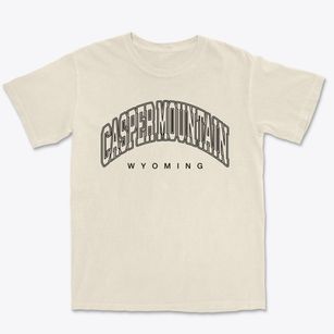 Casper Mountain Wyoming Inline Premium Heavyweight T-shirt