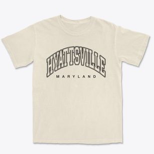 Hyattsville Maryland Inline Premium Heavyweight T-shirt