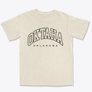 Oktaha Oklahoma Inline Premium Heavyweight T-shirt