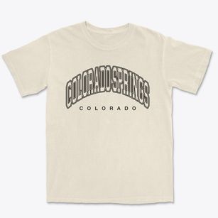 Colorado Springs Colorado Inline Premium Heavyweight T-shirt