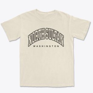 North Sultan Washington Inline Premium Heavyweight T-shirt