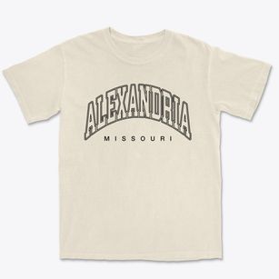 Alexandria Missouri Inline Premium Heavyweight T-shirt