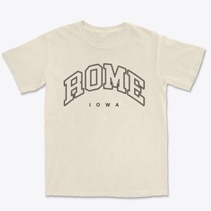 Rome Iowa Inline Premium Heavyweight T-shirt