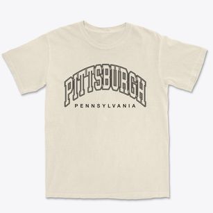 Pittsburgh Pennsylvania Inline Premium Heavyweight T-shirt