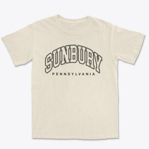 Sunbury Pennsylvania Inline Premium Heavyweight T-shirt