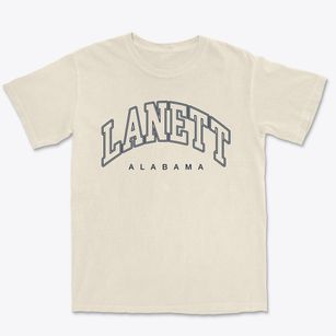 Lanett Alabama Inline Premium Heavyweight T-shirt