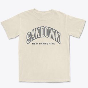 Sandown New Hampshire Inline Premium Heavyweight T-shirt