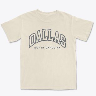 Dallas North Carolina Inline Premium Heavyweight T-shirt
