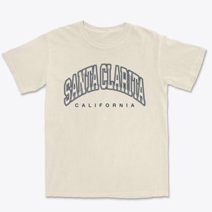 Santa Clarita California Inline Premium Heavyweight T-shirt
