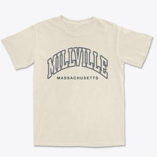 Millville Massachusetts Inline Premium Heavyweight T-shirt