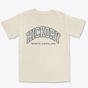 Hickory North Carolina Inline Premium Heavyweight T-shirt