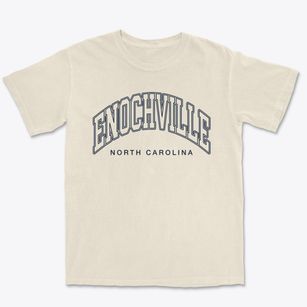 Enochville North Carolina Inline Premium Heavyweight T-shirt