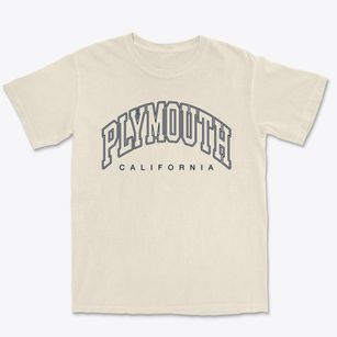 Plymouth California Inline Premium Heavyweight T-shirt
