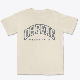 De Pere Wisconsin Inline Premium Heavyweight T-shirt