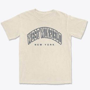 West Winfield New York Inline Premium Heavyweight T-shirt