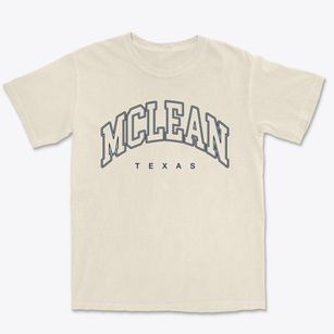 Mclean Texas Inline Premium Heavyweight T-shirt