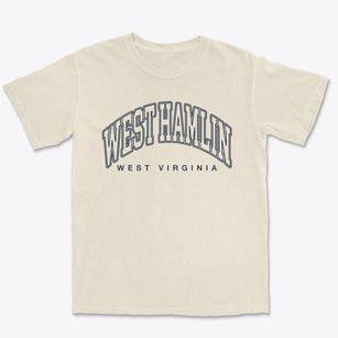 West Hamlin West Virginia Inline Premium Heavyweight T-shirt
