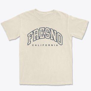 Fresno California Inline Premium Heavyweight T-shirt