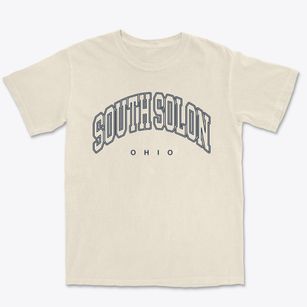 South Solon Ohio Inline Premium Heavyweight T-shirt