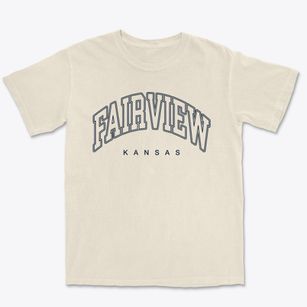 Fairview Kansas Inline Premium Heavyweight T-shirt