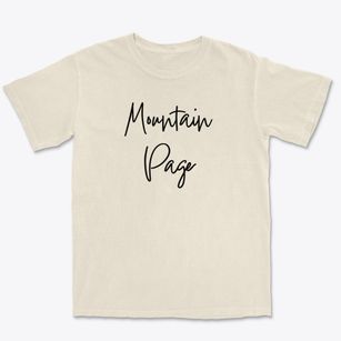 Mountain Page North Carolina Freestyle Premium Heavyweight T-shirt