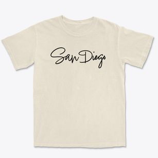 San Diego California Freestyle Premium Heavyweight T-shirt