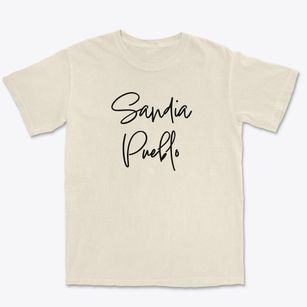 Sandia Pueblo New Mexico Freestyle Premium Heavyweight T-shirt