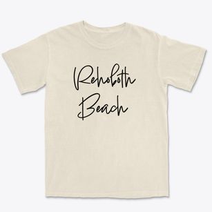 Rehoboth Beach Delaware Freestyle Premium Heavyweight T-shirt