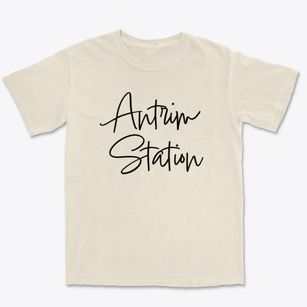 Antrim Station New Hampshire Freestyle Premium Heavyweight T-shirt