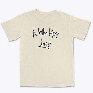 North Key Largo Florida Freestyle Premium Heavyweight T-shirt