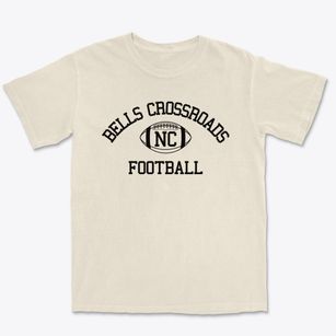 Bells Crossroads North Carolina Football Premium Heavyweight T-shirt