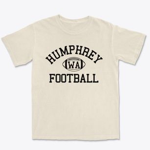 Humphrey Washington Football Premium Heavyweight T-shirt