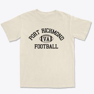 Port Richmond Virginia Football Premium Heavyweight T-shirt
