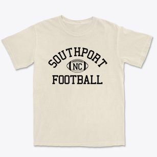 Southport North Carolina Football Premium Heavyweight T-shirt